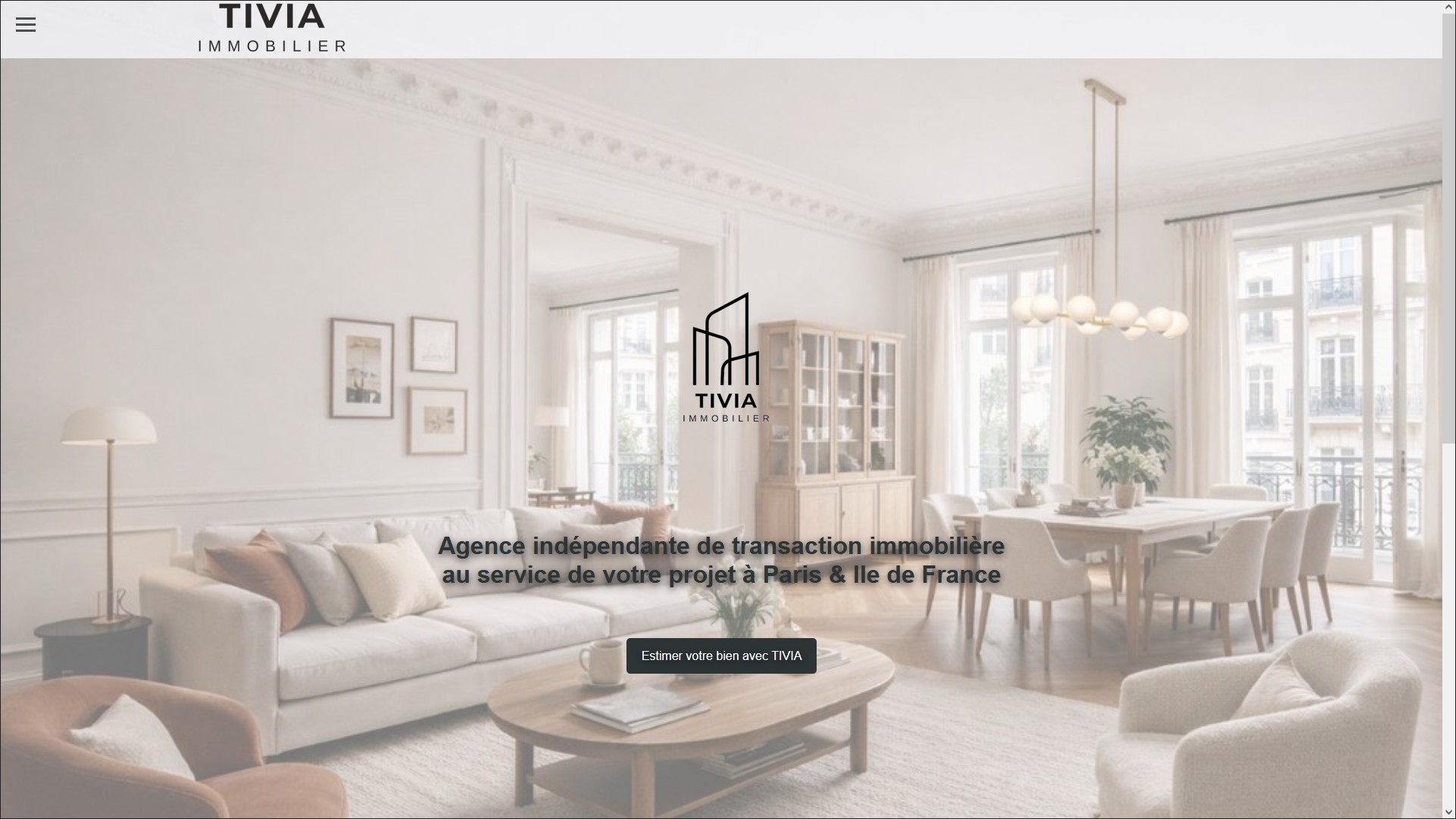 exemple de site web pour une agence immobili�re